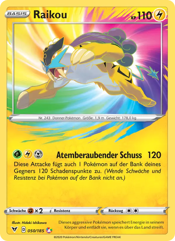 Raikou #50 — Farbenschock