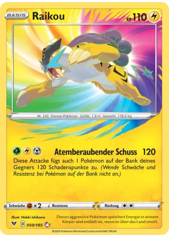 Raikou #50 — Farbenschock