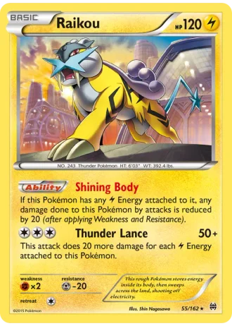 Raikou #55/162 — BREAKthrough