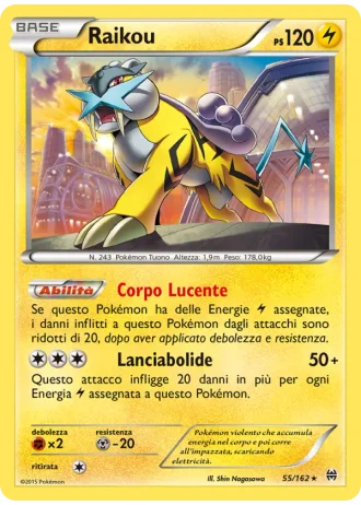 Raikou #55/162 — Turbo Blitz