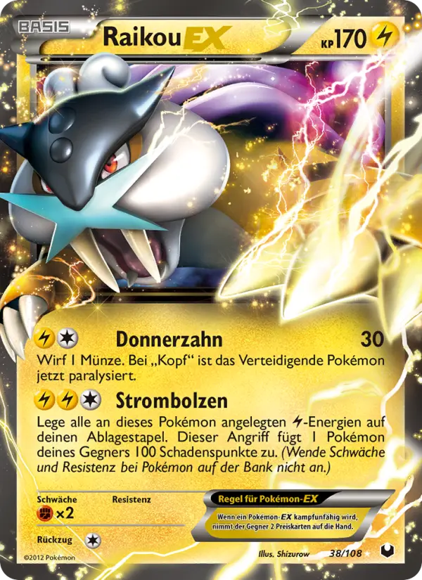 Raikou EX #38 — Erforscher der Finsternis