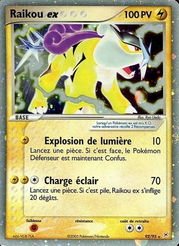 Raikou ex #92 — EX Team Magma vs Team Aqua