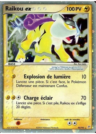 Raikou ex #92 — EX Team Magma vs Team Aqua