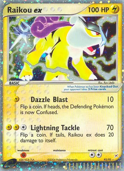 Raikou ex #92 — Team Magma vs Team Aqua