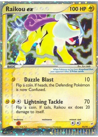 Raikou ex #92 — Team Magma vs Team Aqua