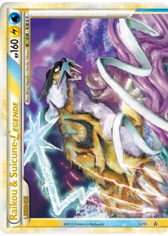 Raikou & Suicune LEGENDE #92/95 — Entfesselt