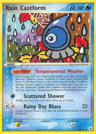 Rain Castform #23 — Hidden Legends