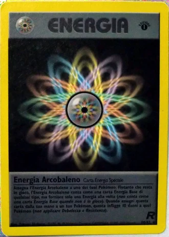 Rainbow Energy (1ª Edizione) #80/82 — Team Rocket (1ª Edizione)