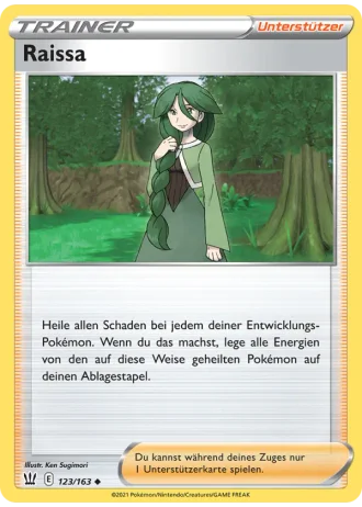 Raissa #123/163 — Kampfstile