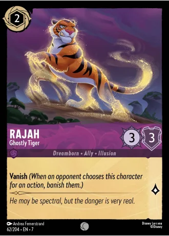 Rajah - Ghostly Tiger #62/204 — Archazia's Island