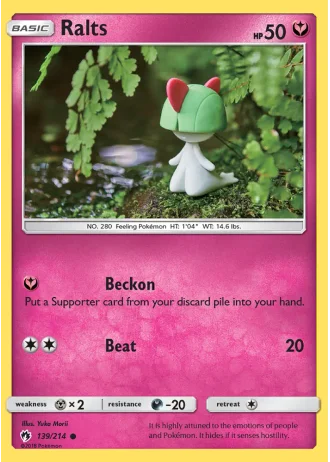 Ralts #139/214 — Lost Thunder