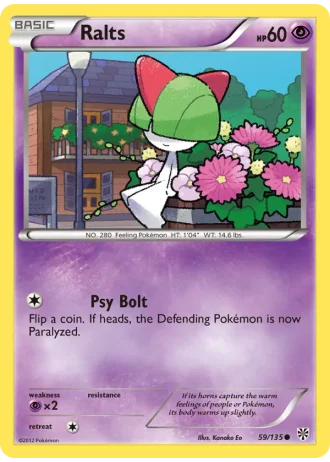 Ralts #59/135 — Plasma Storm