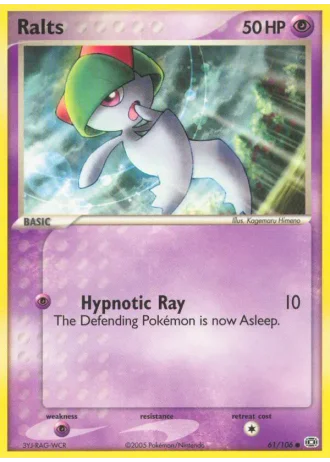 Ralts #61/106 — Emerald