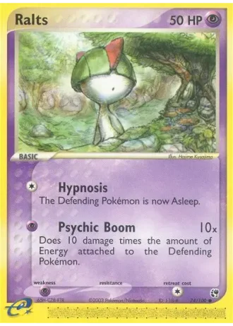 Ralts #74-ex2/70 — World Championships 2004