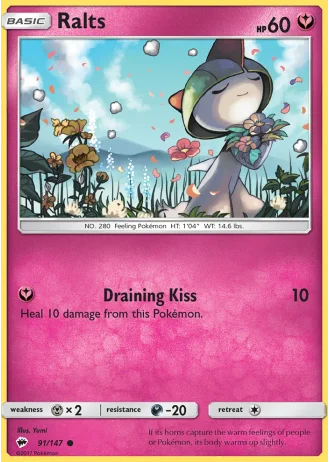 Ralts #91 — Burning Shadows