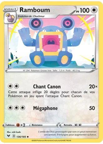 Ramboum #136/185 — Voltage Éclatant
