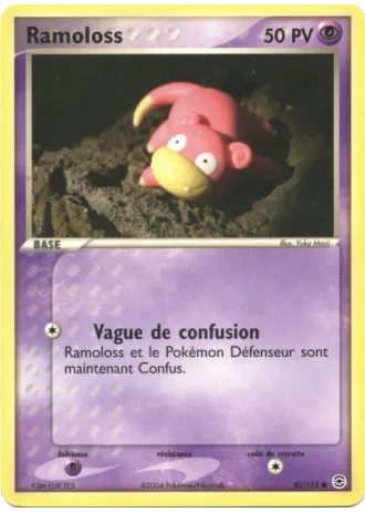 Ramoloss #80/112 — EX Rouge Feu & Vert Feuille