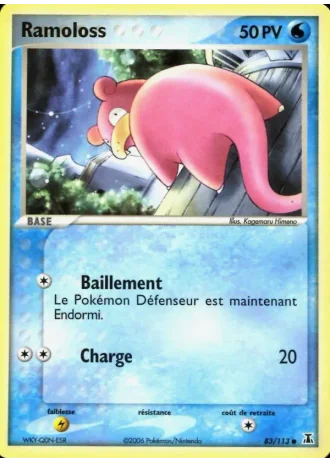 Ramoloss #83/113 — EX Espèces Delta