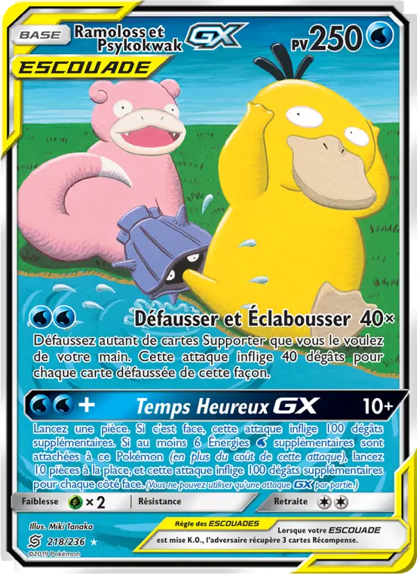 Ramoloss et Psykokwak GX #218 — Harmonie des Esprits
