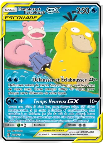 Ramoloss et Psykokwak GX #218 — Harmonie des Esprits