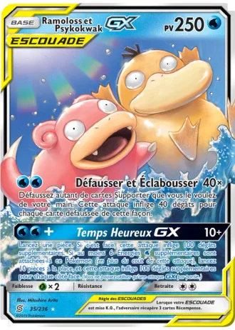 Ramoloss et Psykokwak GX #35/236 — Harmonie des Esprits