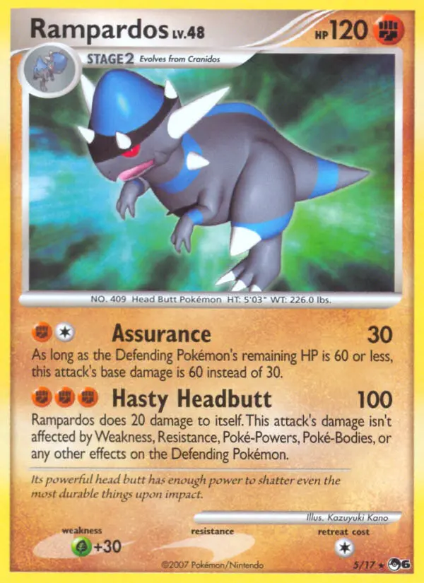 Rampardos #5 — POP Series 6