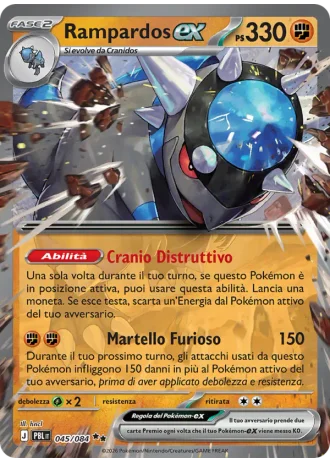 Rampardos-ex #045 — Buio Pesto