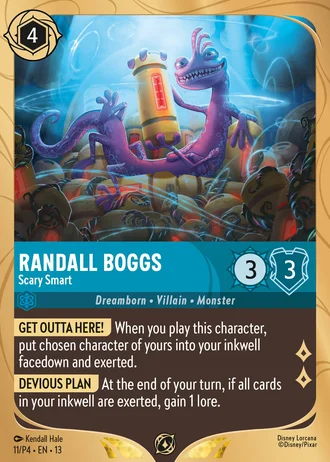 Randall Boggs - Scary Smart P4-11/261 — Attack of the Vine!