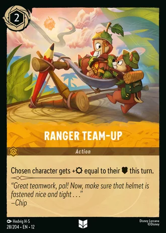 Ranger Team-Up #28/257 — Wilds Unknown