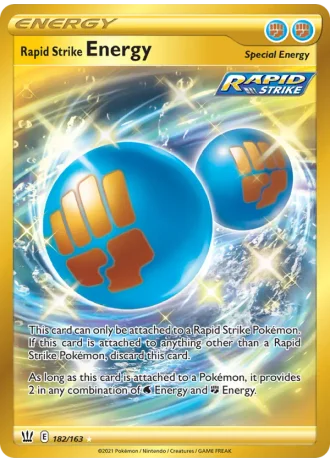 Rapid Strike Energy #182/163 — Battle Styles