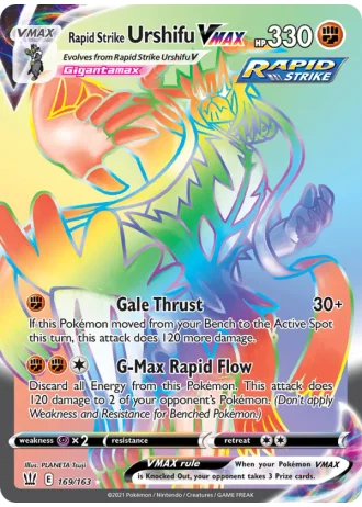 Rapid Strike Urshifu VMAX #169 — Battle Styles