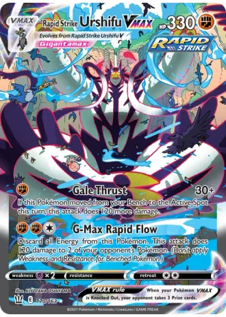 Rapid Strike Urshifu VMAX #170 — Battle Styles