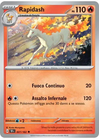 Rapidash #027/162 — Cronoforze