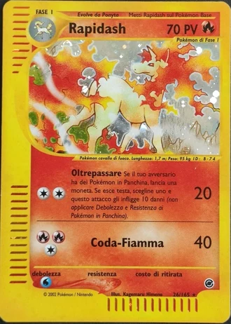 Rapidash #26/165 — Expedition Set Base