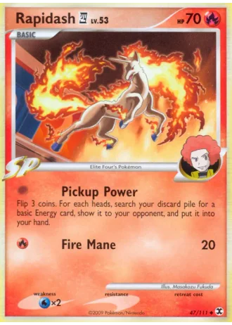 Rapidash 4 #47/111 — L'Ascesa dei Rivali