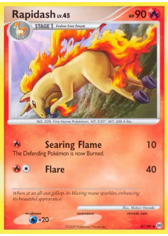 Rapidash #47/99 — Arceus