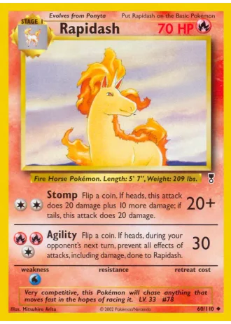 Rapidash #60 — Legendary Collection