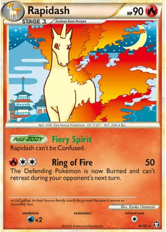 Rapidash #8/102 — Triumphant