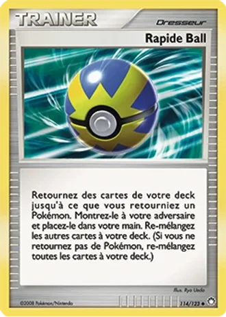 Rapide Ball #114/123 — Trésors Mystérieux