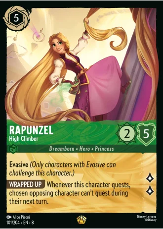 Rapunzel - High Climber #101/204 — Reign of Jafar