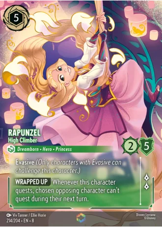 Rapunzel - High Climber #214/204 — Reign of Jafar