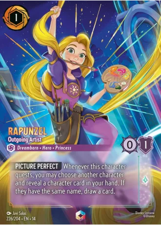 Rapunzel - Outgoing Artist #226/257 — Hyperia City