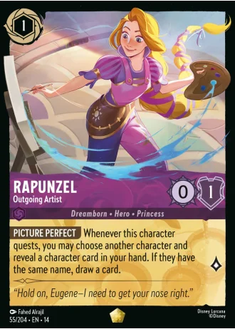 Rapunzel - Outgoing Artist #55/257 — Hyperia City