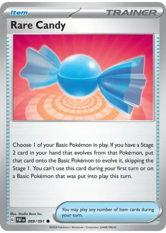 Rare Candy #089/91 — Paldean Fates