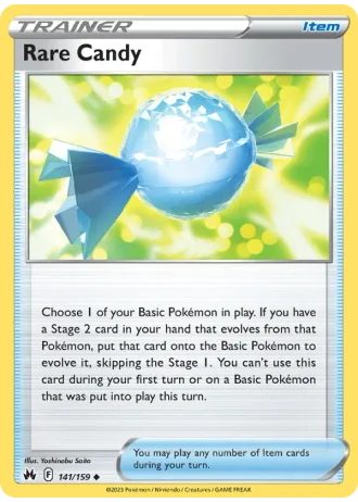 Rare Candy #141/159 — Crown Zenith