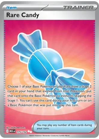 Rare Candy #175/132 — Mega Evolution