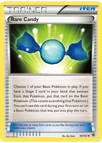 Rare Candy #85/101 — Plasma Blast
