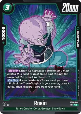 Rasin  FB08-068 — Saiyan's Pride (FB08)