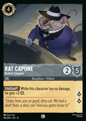 Rat Capone - Rodent Gangster #183/257 — Wilds Unknown