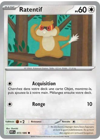 Ratentif #072/86 — Flamme Blanche